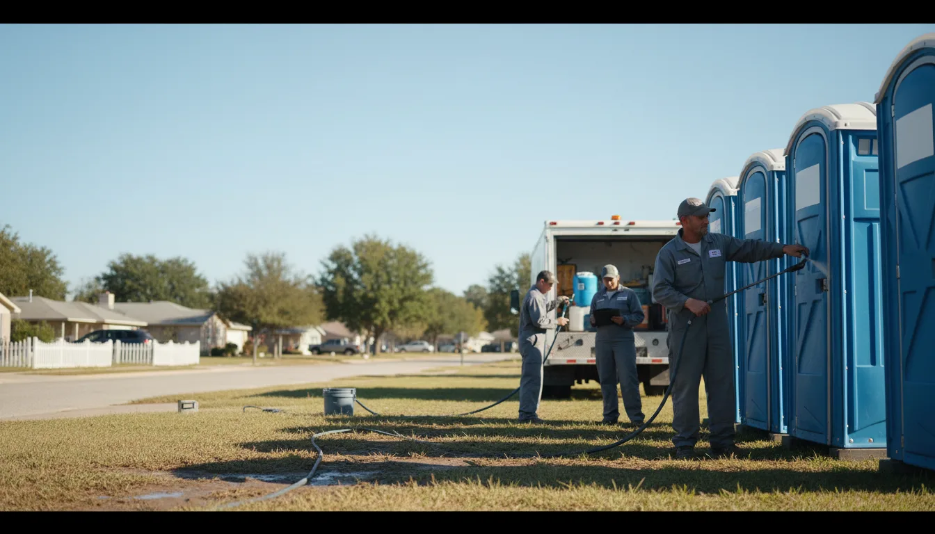 Long-Term Portable Toilet Rental in Waco, GA near me